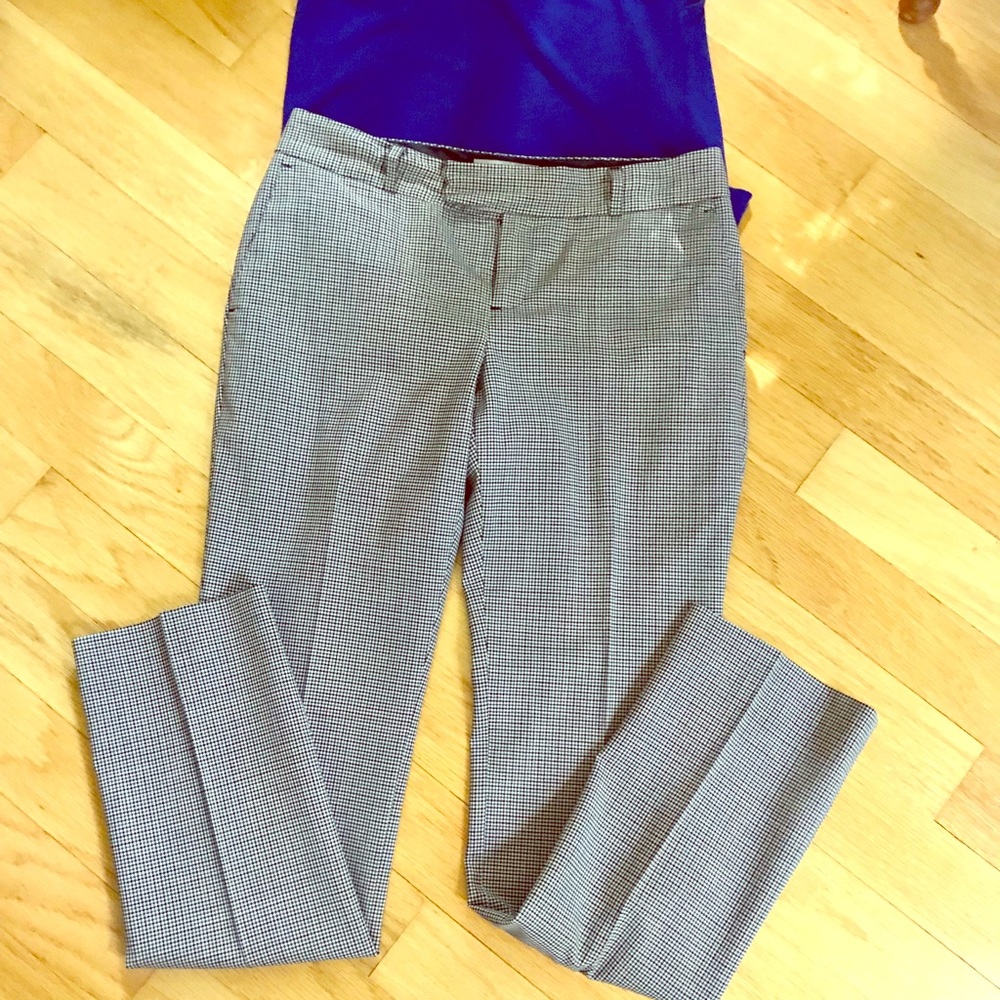 Blue/ Black Banana Republic Pants